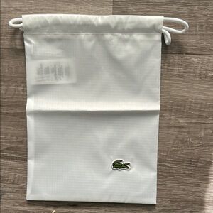 Lacoste drawstring bag